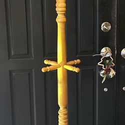 Wooden Coat Rack. 6 Ft. Easy To Take Apart