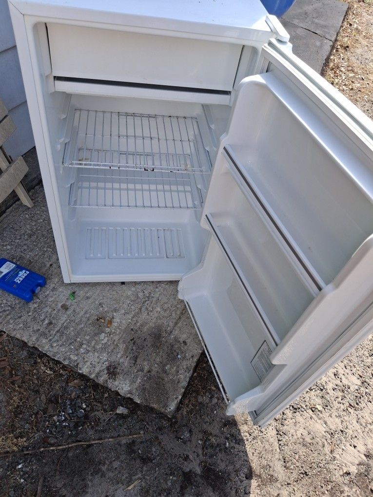 White Mini Fridge