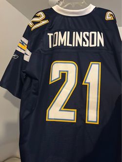 LaDainian Tomlinson #21 San Diego Chargers Stitched Jersey 2XL Navy