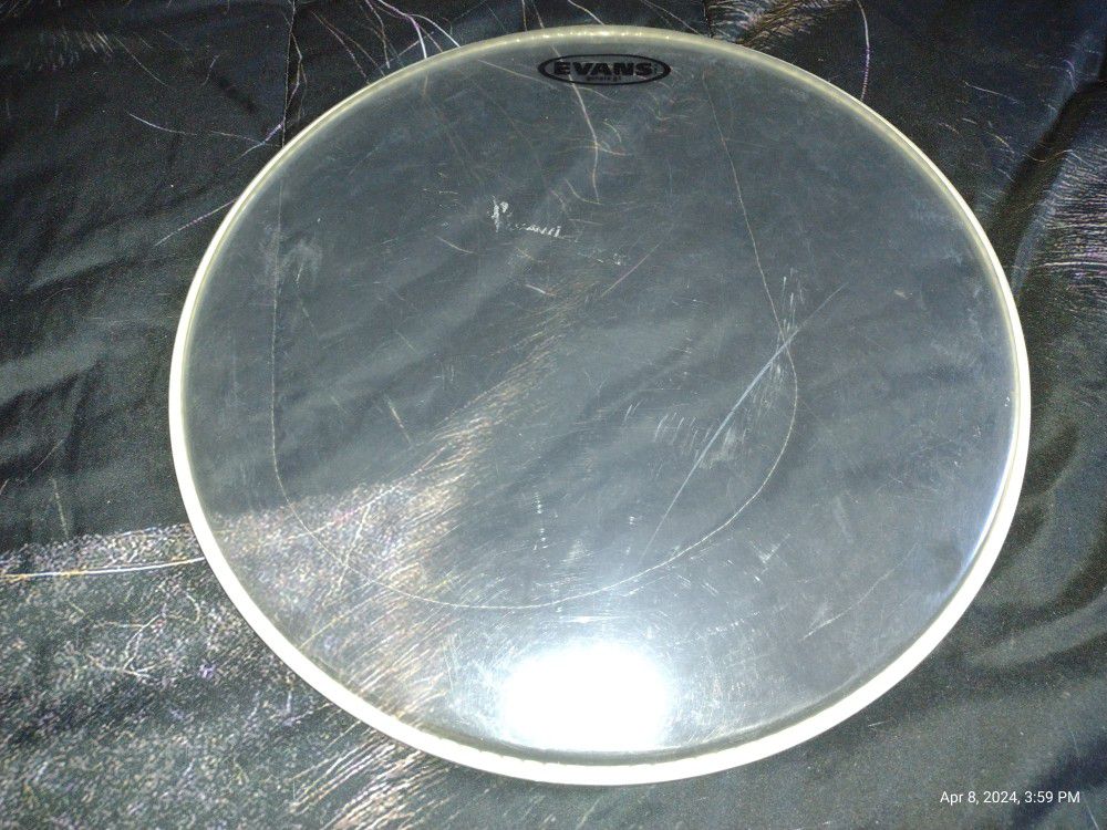 Evans Drum Heads Lot Of Eight