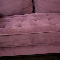 Purple Couch 5ft wide