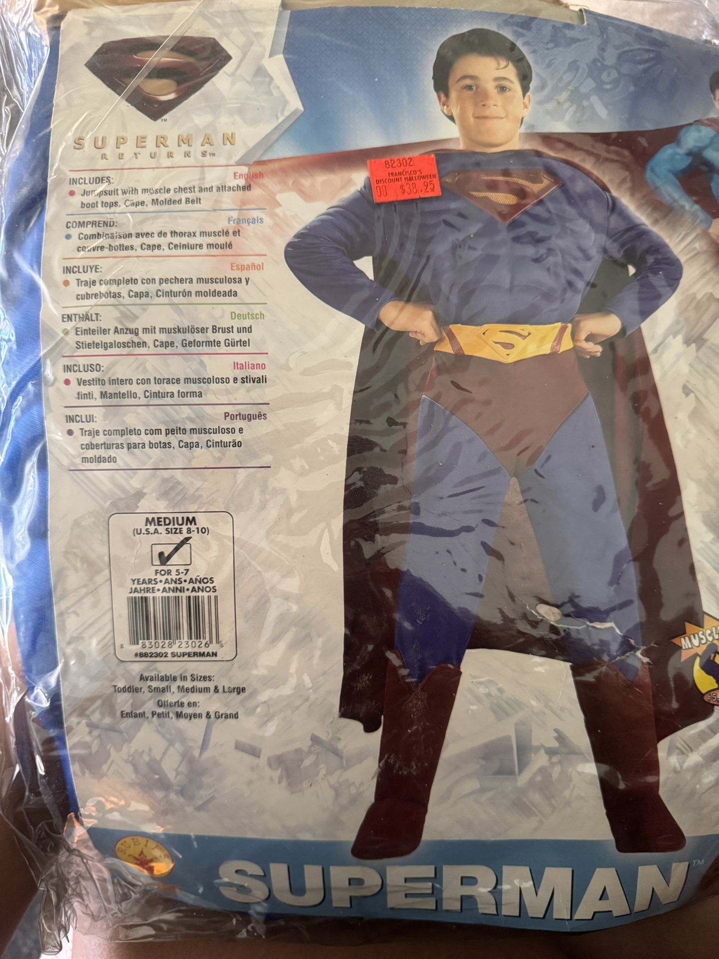 Kids Superman Costume