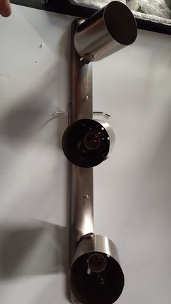 3 light stainless for home