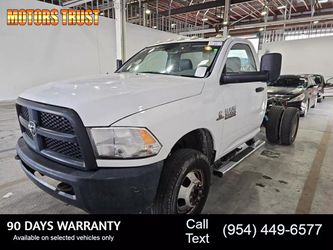 2015 Ram 3500 Regular Cab & Chassis