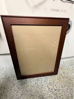 : Large Classic Dark Wood Wall Picture/Art Frame – Warm Walnut Finish