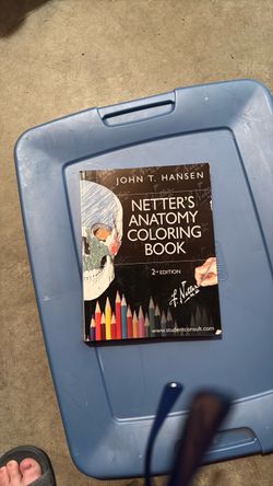 Anatomy coloring book