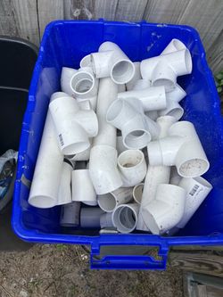 2” PVC Attachments, Elbows, Tees,