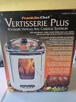 Franklin Chef Vertisserie Plus Vertical Rotisserie