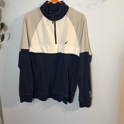 Men’s Medium Tri-Color Nautica Pullover
