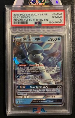 Pokemon: Glaceon GX Promo PSA 10