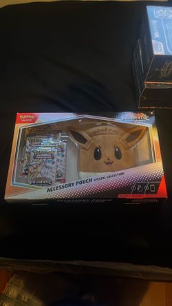 Pokemon Prismatic evolution eevee pouch collection