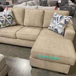 Greaves Driftwood Reversible Sofa Chaise, Sectional,seccional,couch/Delivery Available/ Financing Options/