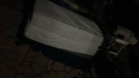 2 twin mattress & box springs