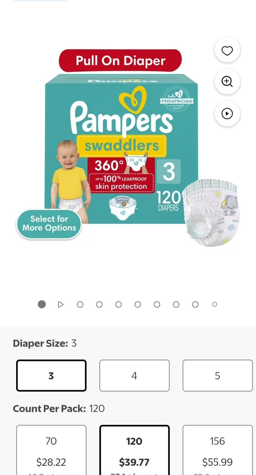 Pampers Size 3