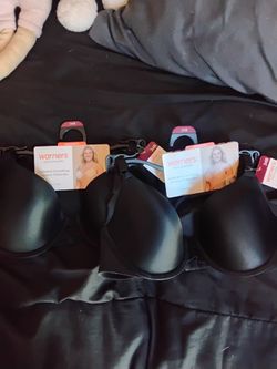 (2) black 34B bras