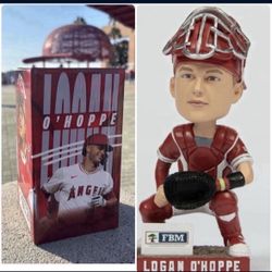 Logan O'Hoppe Los Angeles Angels Bobblehead SGA 8/22/25 New In Box 