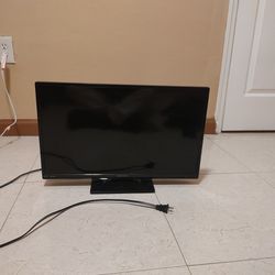 Small Black Flat TV 