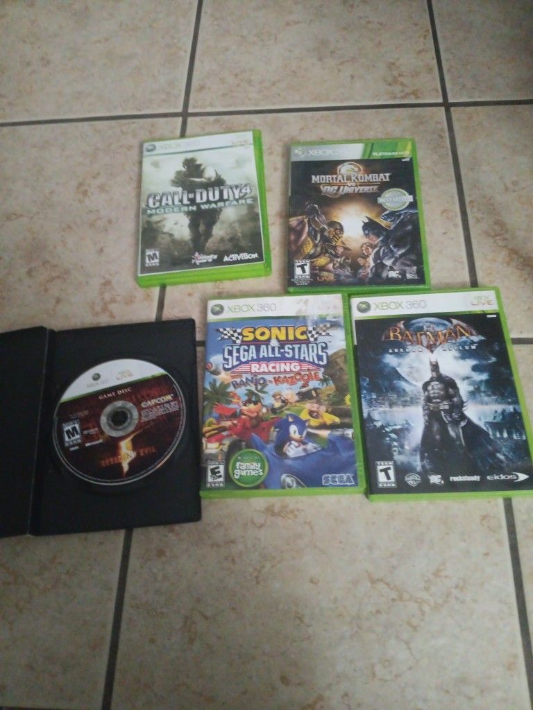 Xbox 360 Game Bundle