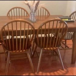 6 Chair Dining Table Set 