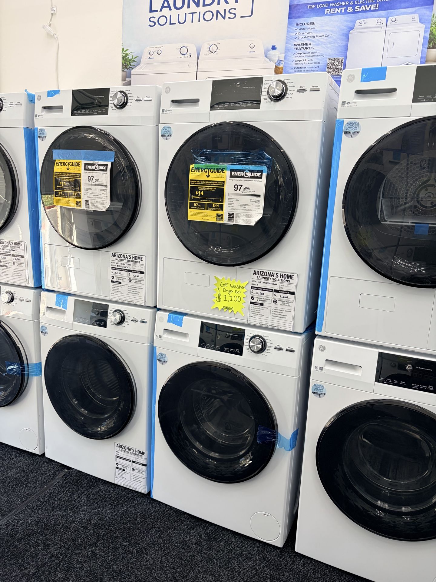 NEW GE Appliances| Financing | Warranty included