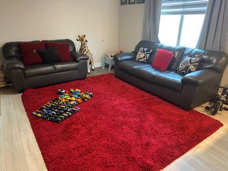 Sofa and love seat