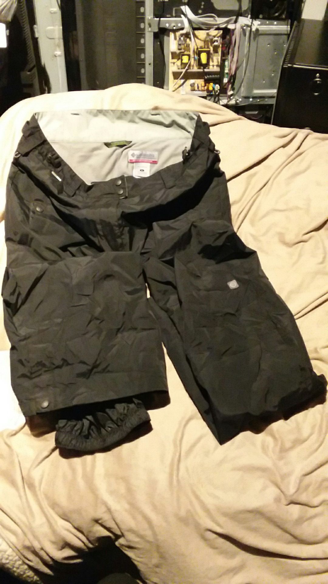 Columbia women's convert ski snow pants shell