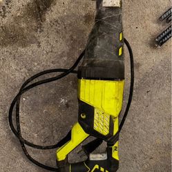 Ryobi 12 amp reciprocating saw