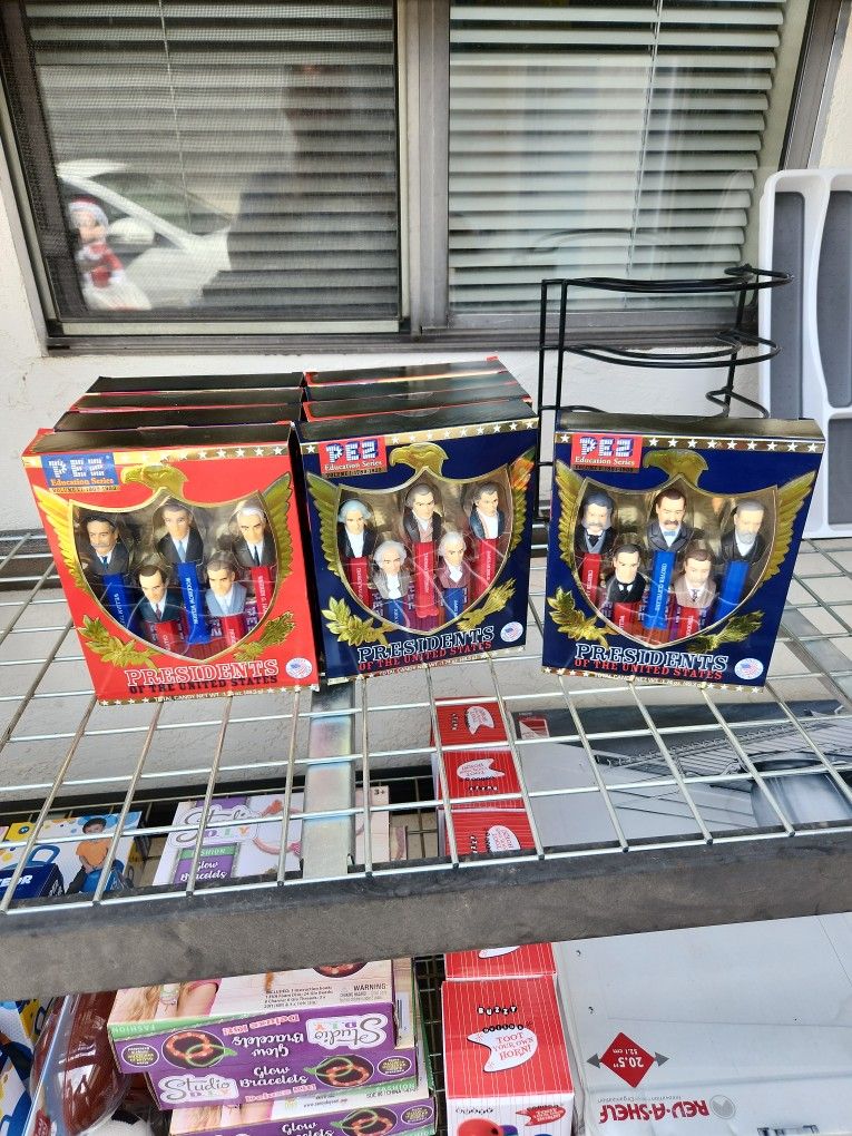 Complete Presidential Pez Set. New