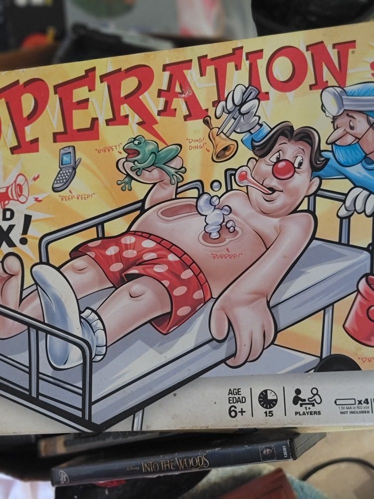 operation the board game used