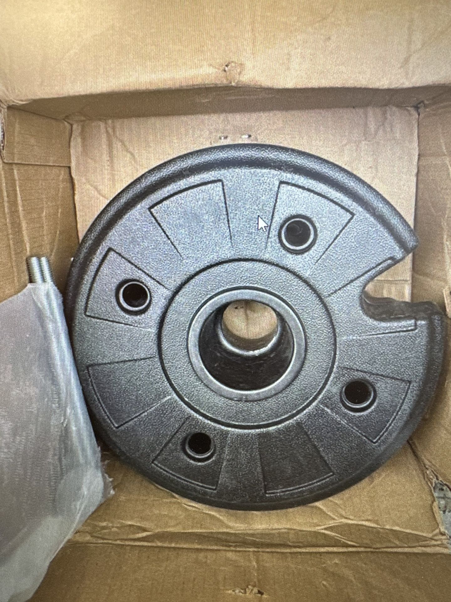 2 NEW Tractor Wheel Weights For 12” Rims W/hardware John Deere Cub Cadet Gravely 