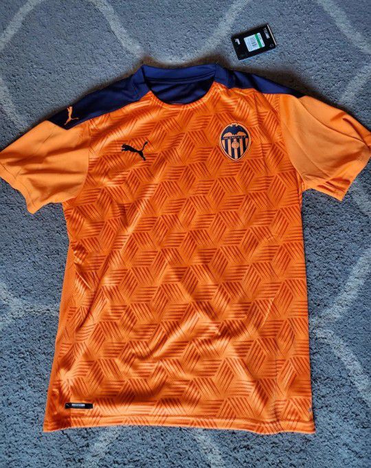 Puma Valencia FC 2020/2021 Away Sponsorless Futbol Mens Size Large Soccer Jersey