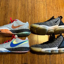 Nike LeBron Basketball Shoes Size 10.5