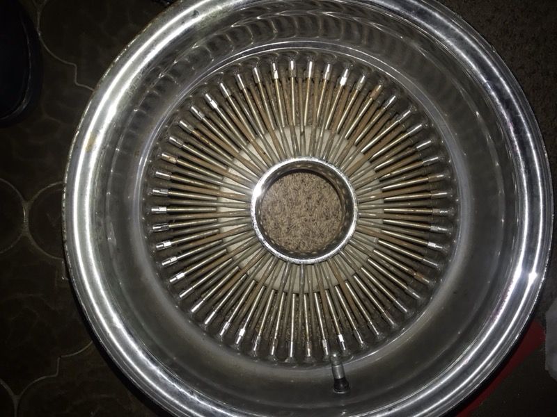 14” Dayton wire wheels