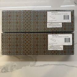 BRIZO Levoir 12” Towel Bar In Luxe Gold x2