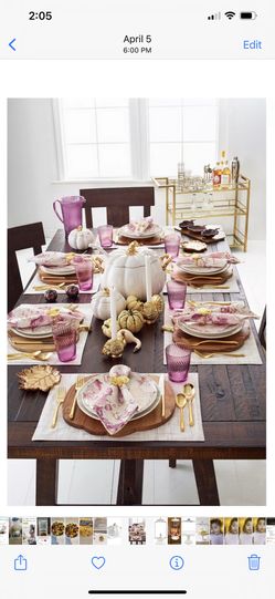 Martha Stewart Thanksgiving Set