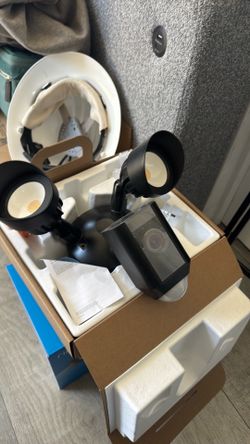 Ring spotlight camera wired