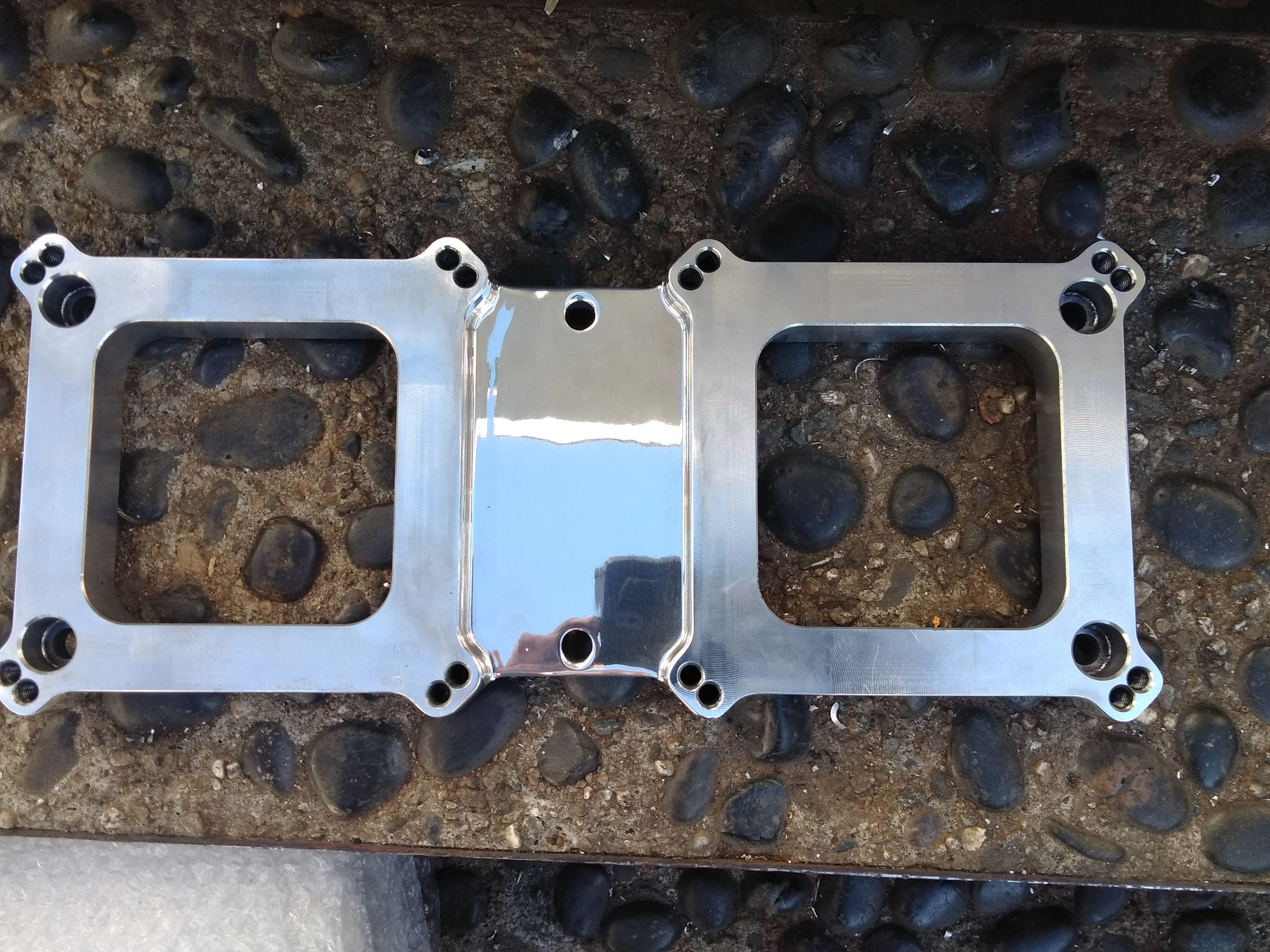 Blower supercharger carb adapter