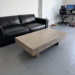 NEW COFFEE TABLE MODERN BROWN