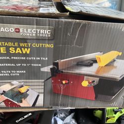 Ceramic tile saw