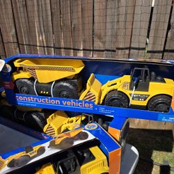 Construction Vehicles Battery Operated