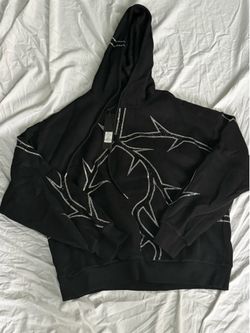 New Men’s Rhinestone Oversized Hoodie