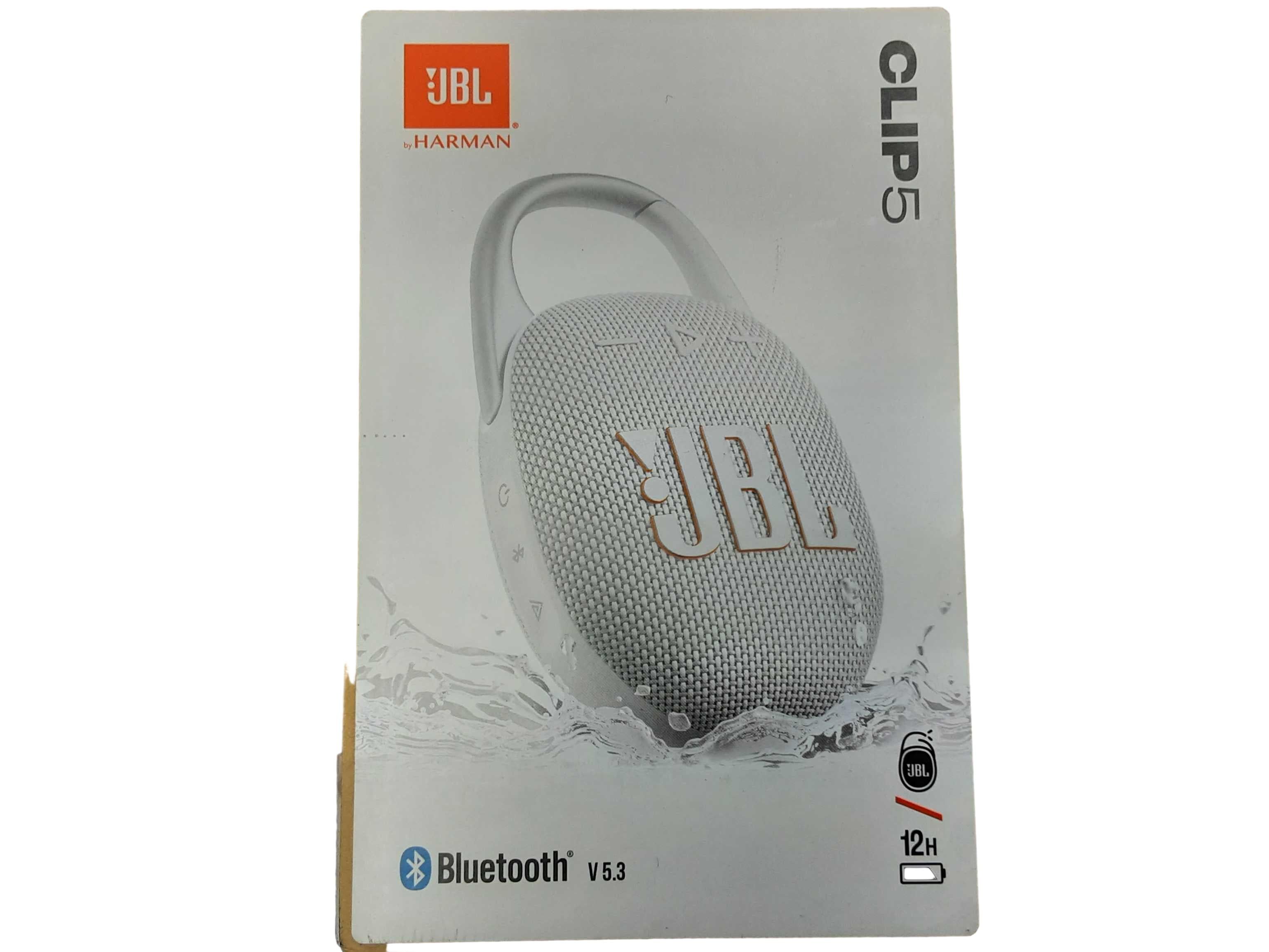 Jbl Clip 5 Silver Portable Speaker