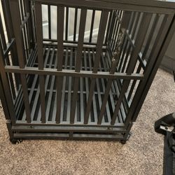 LG Luckup Lion Cage Dog Crate