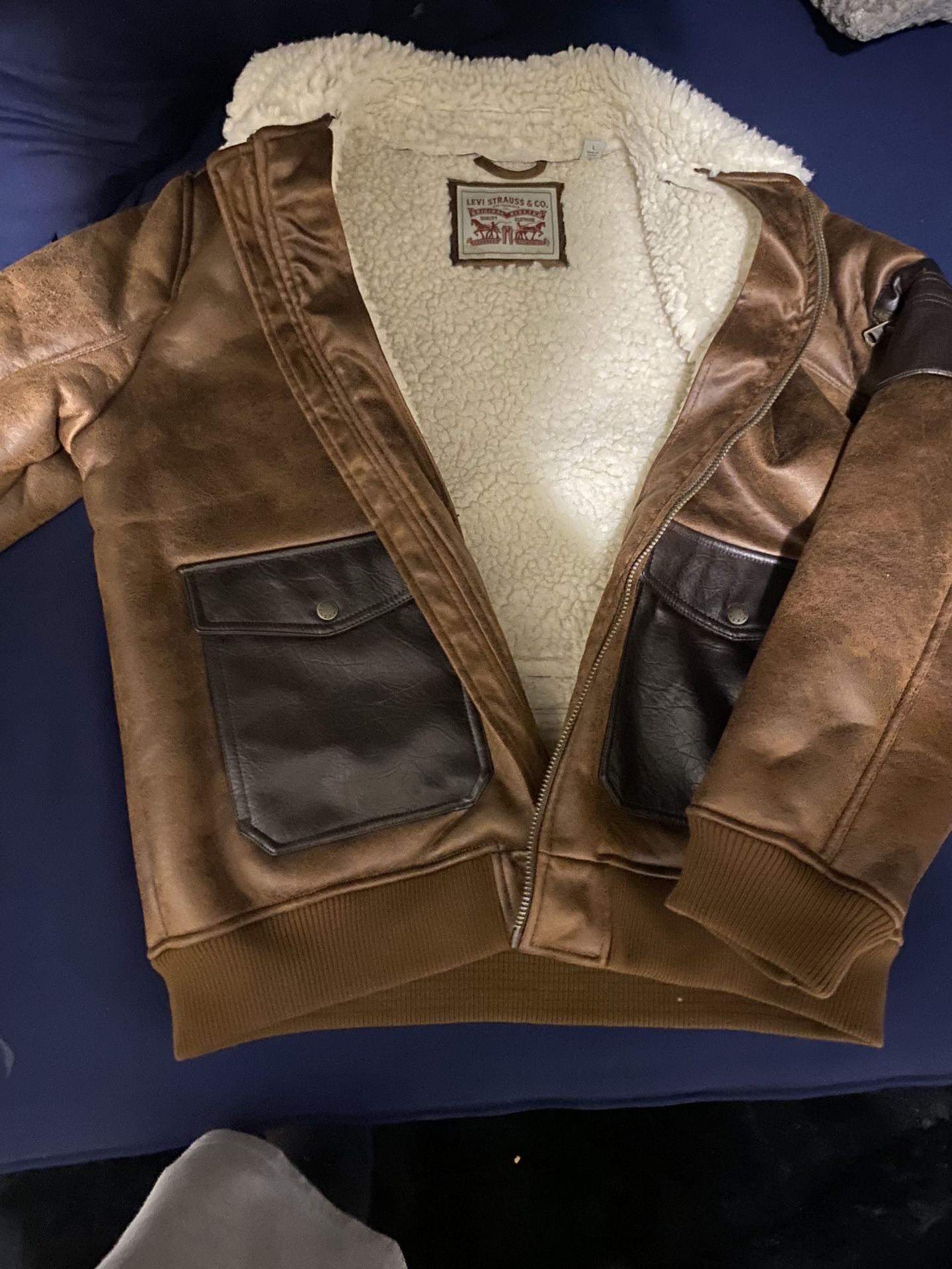 Men’s Leather Coat