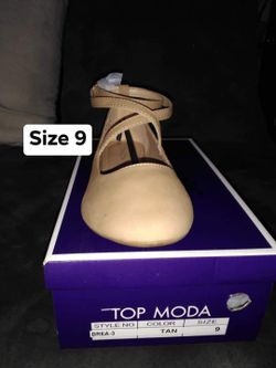 New women’s flats shoes size 9
