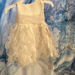 White Baby Girls Dress