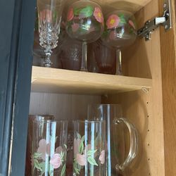 Vintage Franciscan Glassware.  