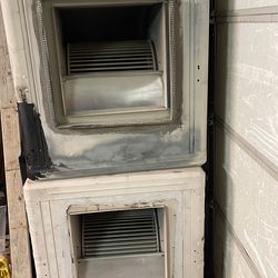 Swamp coolers with pumps and motors