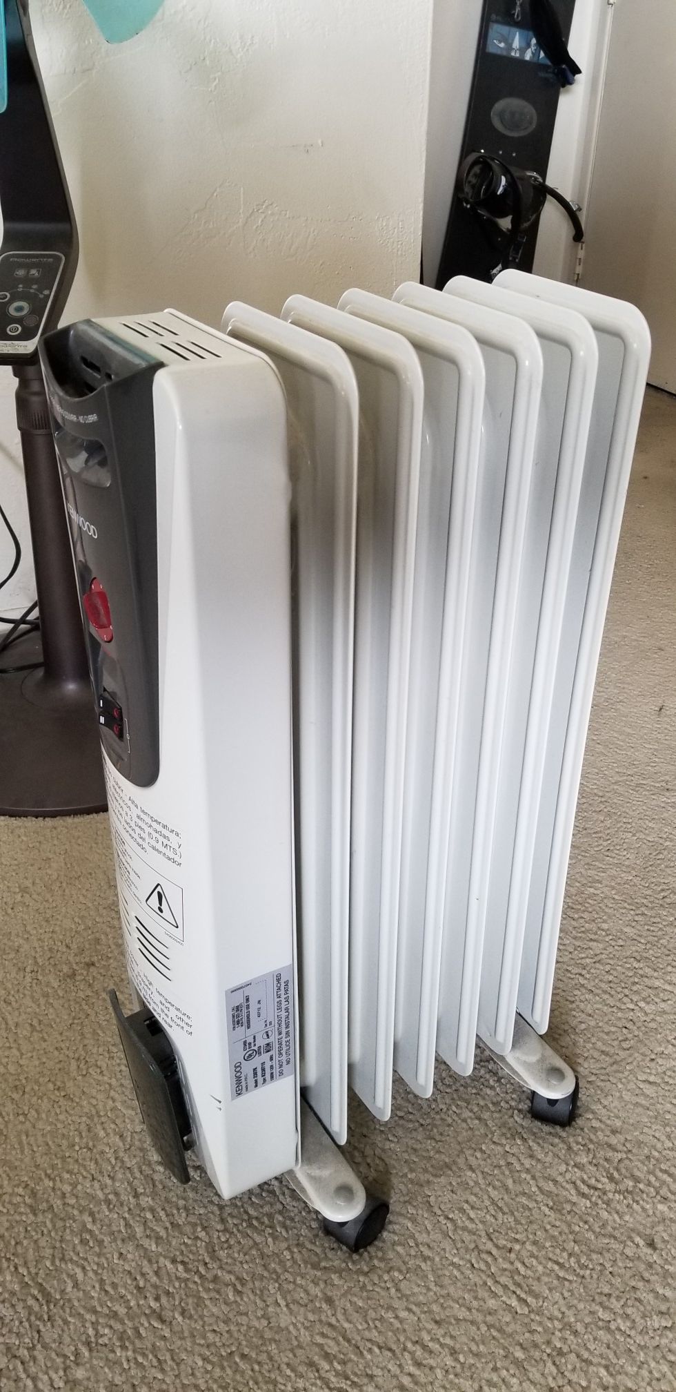 kenwood oil filled heater
