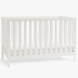 Pottery Barn Kids Convertible Crib, White